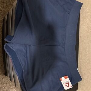 Reebok Women's Navy Athletic Shorts